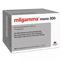 MILGAMMA mono 300 õhukese polümeerikattega tabletid, 100 tk