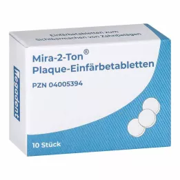 MIRA 2 saviplaadi värvitabletid, 10 tk