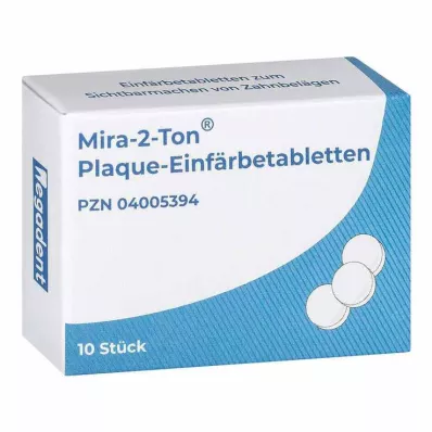 MIRA 2 saviplaadi värvitabletid, 10 tk