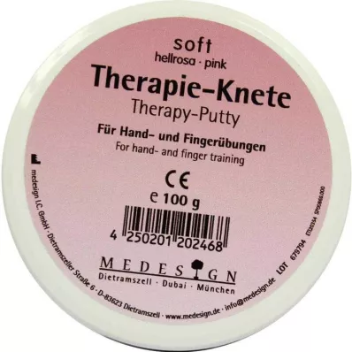 THERAPIEKNETE pehme heleroosa, 100 g THERAPIEKNETE pehme heleroosa, 100 g