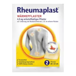 RHEUMAPLAST 4,8 mg toimeainet sisaldav plaaster, 2 tk
