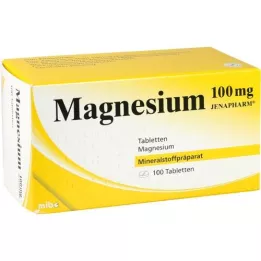 MAGNESIUM 100 mg Jenapharm tabletid, 100 tk