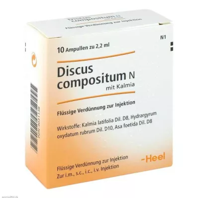 Discus compositum N Kalmia ampullidega, 10 tk
