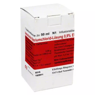 ISOTONISCHE NaCl lahus 0,9% Eifelfango, 50 ml ISOTONISCHE NaCl lahus 0,9% Eifelfango, 50 ml
