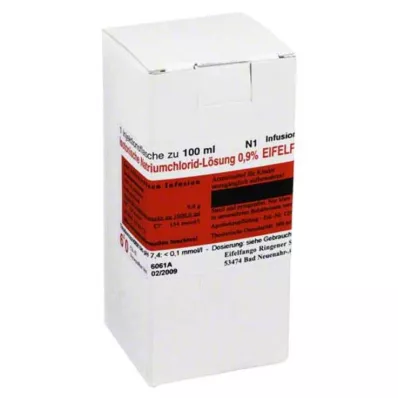 ISOTONISCHE NaCl lahus 0,9% Eifelfango, 100 ml
