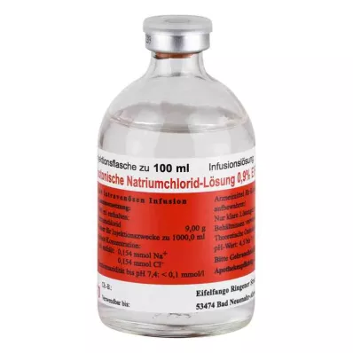 ISOTONISCHE NaCl lahus 0,9% Eifelfango, 20X100 ml