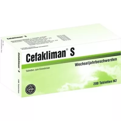 CEFAKLIMAN S tabletid, 200 tk