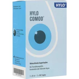 HYLO-COMOD silmatilgad, 2X10 ml
