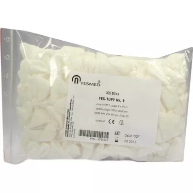 MULLTUPFER FES-TUPF nr.9 mittesteriilne 1x9 cm, 300 tk MULLTUPFER FES-TUPF nr.9 mittesteriilne 1x9 cm, 300 tk