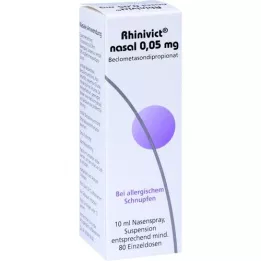 RHINIVICT nasaalne 0,05 mg ninasprei, 10 ml