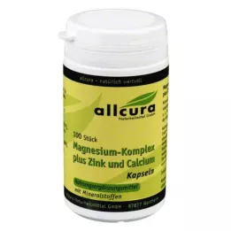 MAGNESIUM KOMPLEX m.Zinc+Calcium kapslid, 100 kapslit