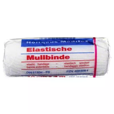 MULLBINDEN elastne 10 cmx4 m, 1 tk