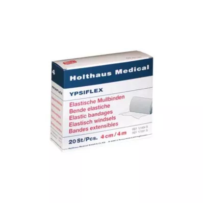 MULLBINDEN elastne 4 cmx4 m, 20 tk
