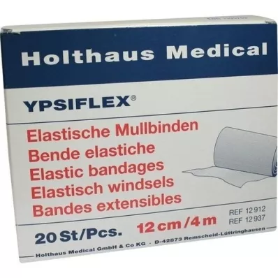 MULLBINDEN elastne 12 cmx4 m, 20 tk