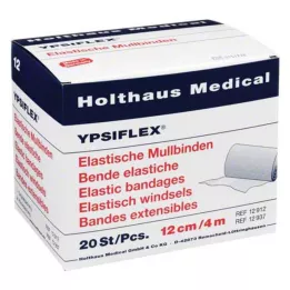 MULLBINDEN elastne 12 cmx4 m, 20 tk