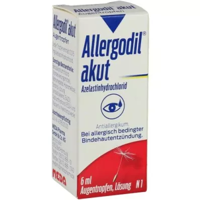 ALLERGODIL ägedad silmatilgad, 6 ml