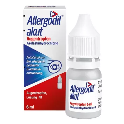 ALLERGODIL ägedad silmatilgad, 6 ml