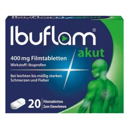 IBUFLAM ägedad 400 mg õhukese polümeerikattega tabletid, 20 tk