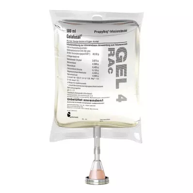 GELAFUSAL PP-Vann infusioonilahust, 10X500 ml