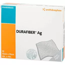 DURAFIBER Ag 10x10 cm side, 10 tk