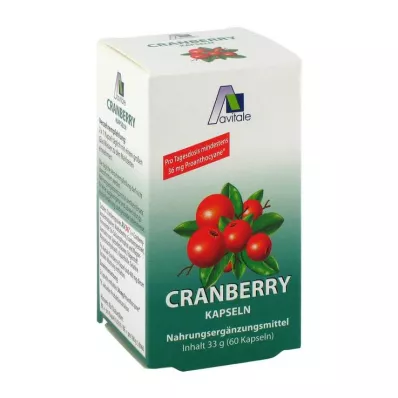 CRANBERRY KAPSELN 400 mg, 60 tk CRANBERRY KAPSELN 400 mg, 60 tk