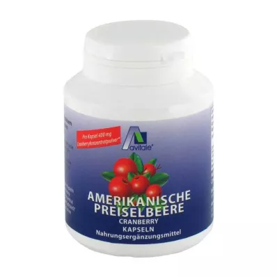 PREISELBEERE Ameerika 400 mg kapslid, 100 tk