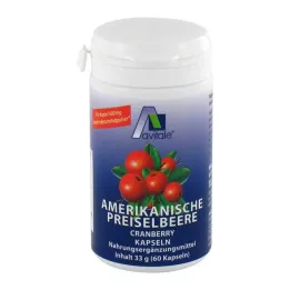 PREISELBEERE Ameerika 400 mg kapslid, 60 tk