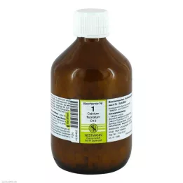 BIOCHEMIE 1 Calcium fluoratum D 12 tabletti, 1000 tk