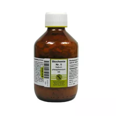 BIOCHEMIE 5 Kalium phosphoricum D 6 tabletti, 1000 tk