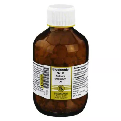BIOCHEMIE 8 Natrium chloratum D 6 tabletti, 1000 tk
