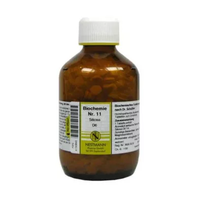 BIOCHEMIE 11 Silicea D 6 tabletti, 1000 tk
