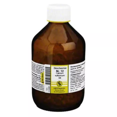 BIOCHEMIE 12 Calcium sulphuricum D 6 tabletti, 1000 tk