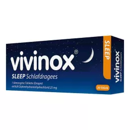 VIVINOX Sleep Sleep pastillid kaetud tableti kujul, 20 tk
