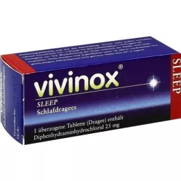 VIVINOX Sleep Sleep pastillid kaetud tableti kujul, 50 tk