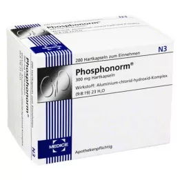 PHOSPHONORM kõvad kapslid, 200 tk