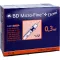 BD MICRO-FINE+ insuliinisüstel 0,3 ml U100 0,3x8 mm, 100 tk