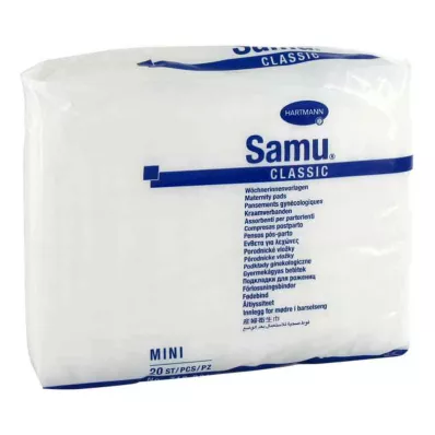 SAMU Raseduslapid Classic mini 6,5x22 cm, 20 tk SAMU Raseduslapid Classic mini 6,5x22 cm, 20 tk