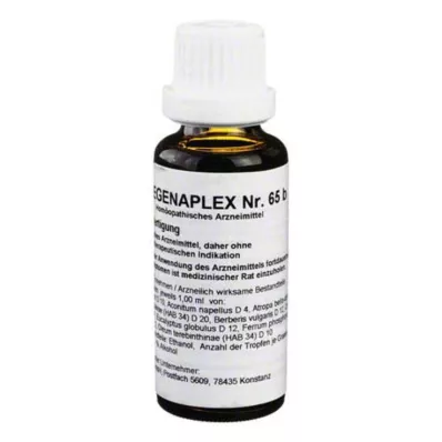 REGENAPLEX nr.65 b tilgad, 30 ml