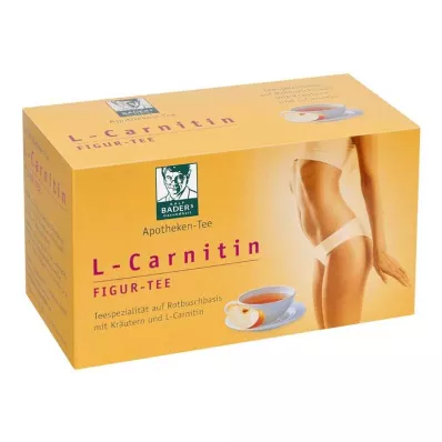 BADERS Active Tea L-karnitiini filtrikott, 20 tk
