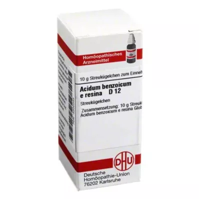 ACIDUM BENZOICUM E Resina D 12 kapslit, 10 g