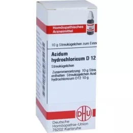 ACIDUM HYDROCHLORICUM D 12 kapslit, 10 g