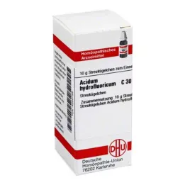ACIDUM HYDROFLUORICUM C 30 graanulid, 10 g