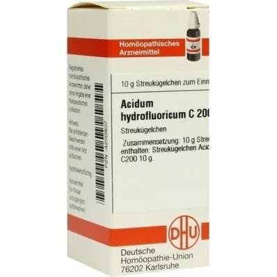 ACIDUM HYDROFLUORICUM C 200 graanulid, 10 g