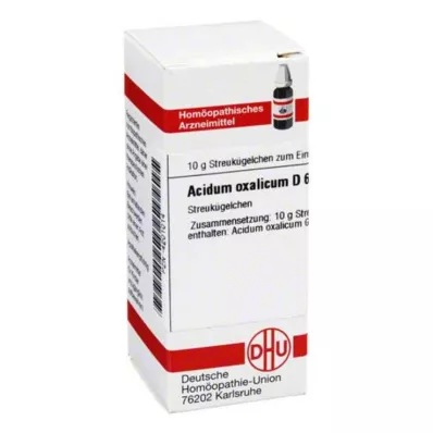 DHU Acidum oxalicum D 6 gloobulid, 10 g