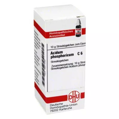 ACIDUM PHOSPHORICUM C 6 graanulid, 10 g