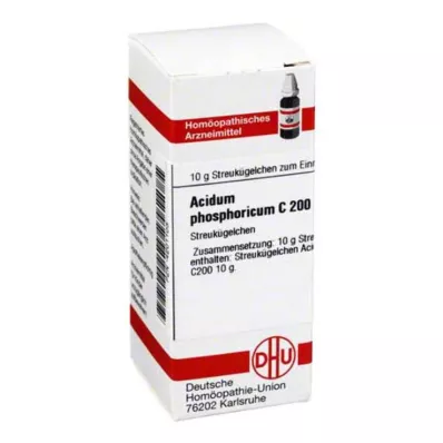 ACIDUM PHOSPHORICUM C 200 graanulid, 10 g