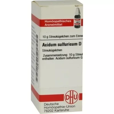 ACIDUM SULFURICUM D 12 kapslit, 10 g