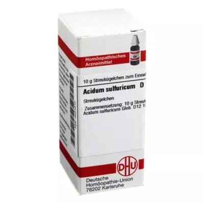 DHU Acidum sulfuricum D 12 gloobulid, 10 g DHU Acidum sulfuricum D 12 gloobulid, 10 g