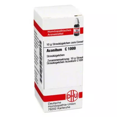 DHU Aconitum C 1000 gloobulid, 10 g