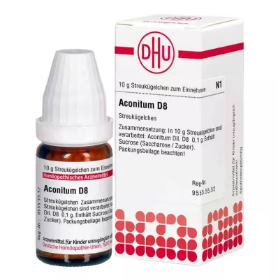 Aconitum D8 gloobulid (10 g)